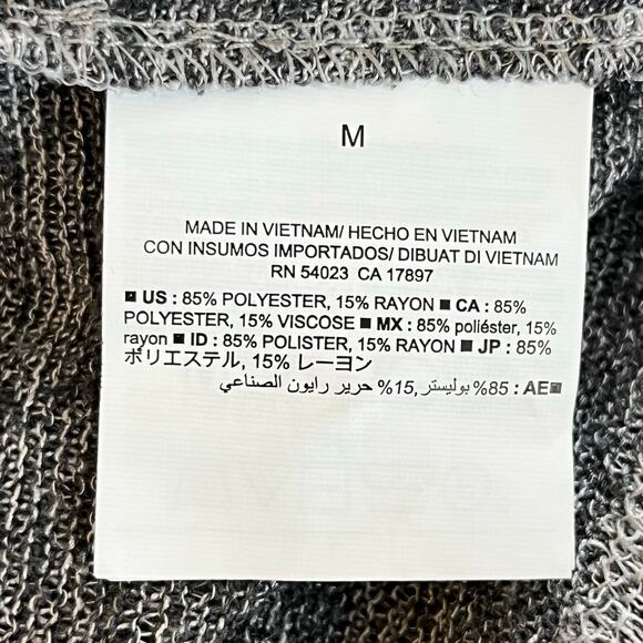 Old Navy Heather Gray Long Sleeve Lightweight Sweater NWT Medium - Picture 10 of 11